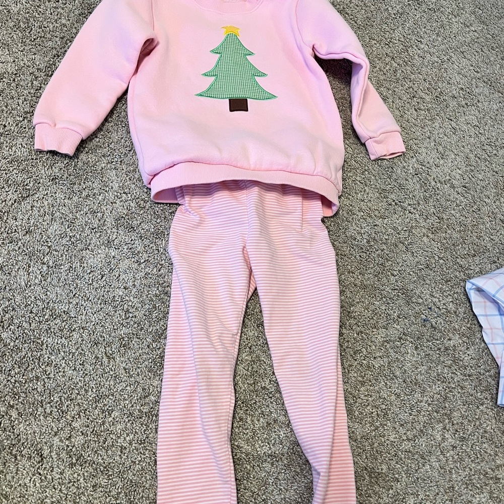 Little girls Christmas set